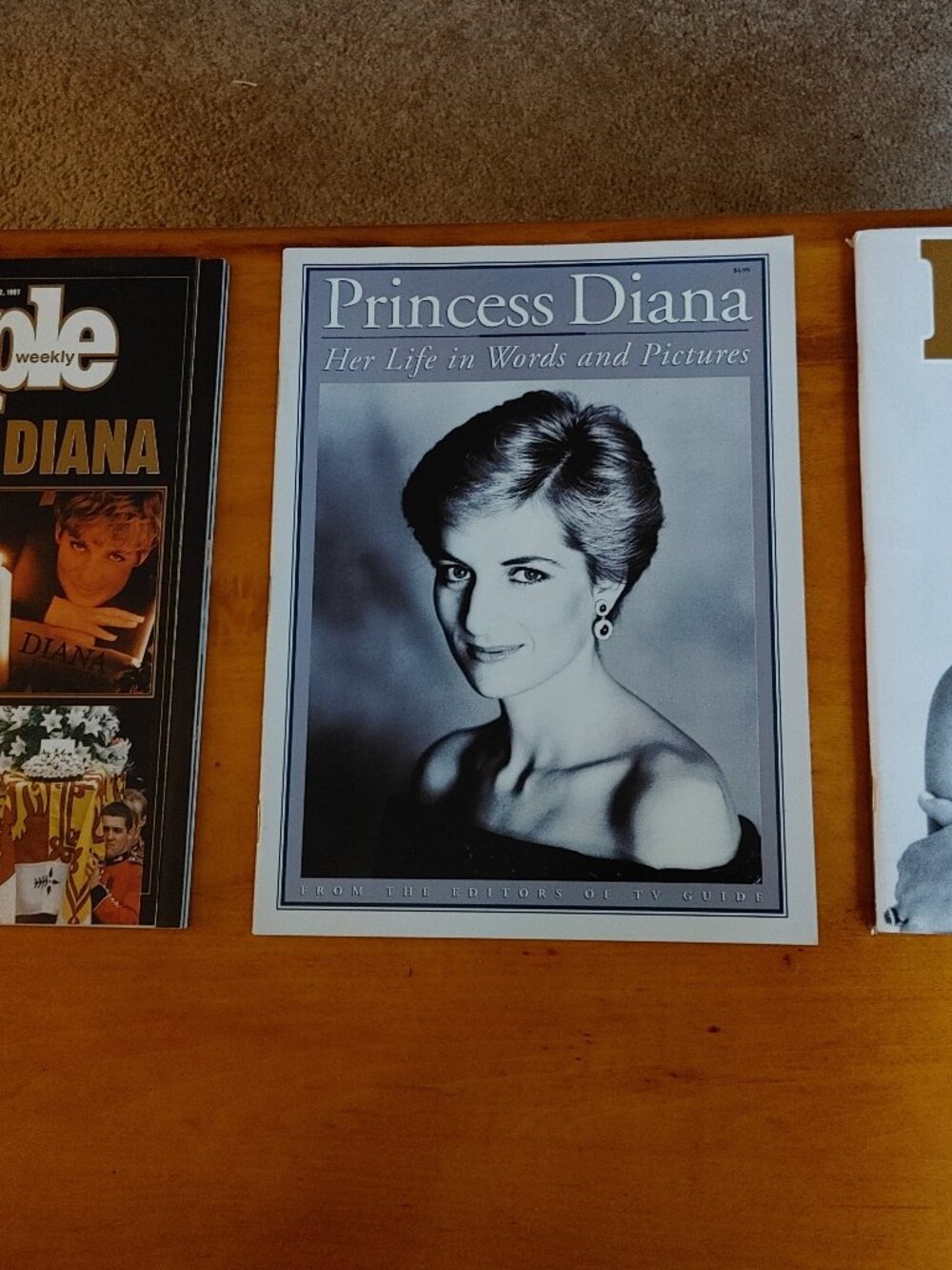 Princess Diana Commemorative Magazines - Bundle of Three